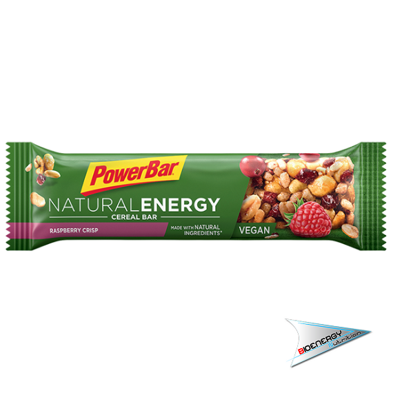 PowerBar-NATURAL ENERGY CEREAL (Conf. 24 barrette da 40 gr)   Raspberry Crisp  